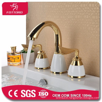 European contracted brass swan basin faucet
